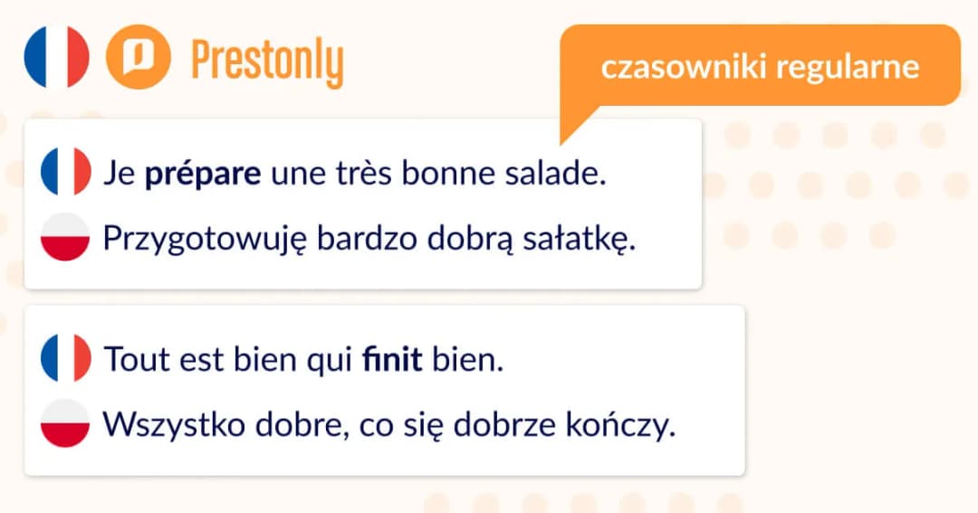 Czasowniki 1 grupy francuski: prosta odmiana i najważniejsze zasady